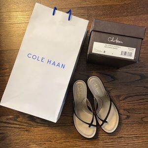 Cole Haan Nike Air Caprice Thong.II Wedge Sandals